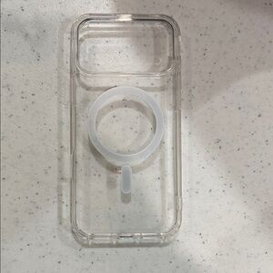 Clear Protective Phone Case for wireless charging iPhone 17 pro Max